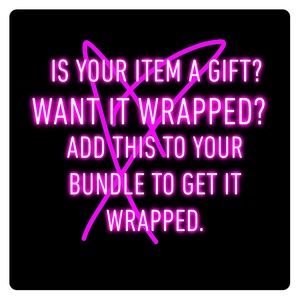 Gift Wrap Option (ADD ON ONLY)